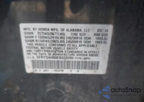 2014 Acura Mdx Advance Pkg W/Entertainment Pkg z USA, uszkodzony, nr VIN 5FRYD4H80EB039395